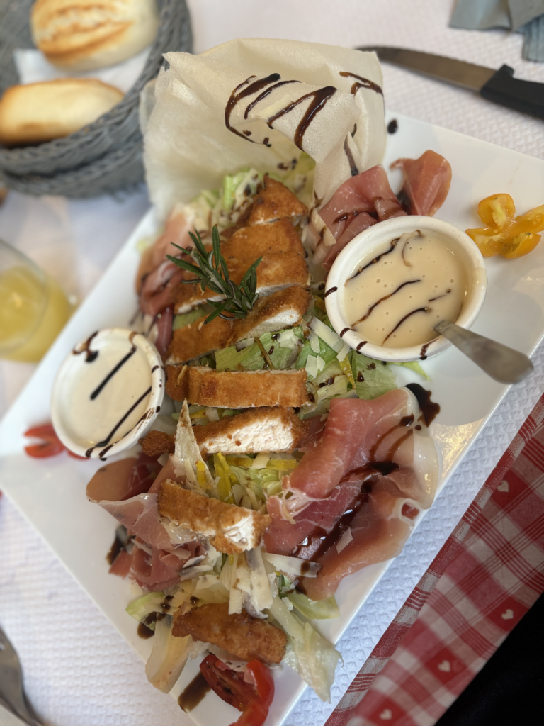 Salade césar uniquement en été